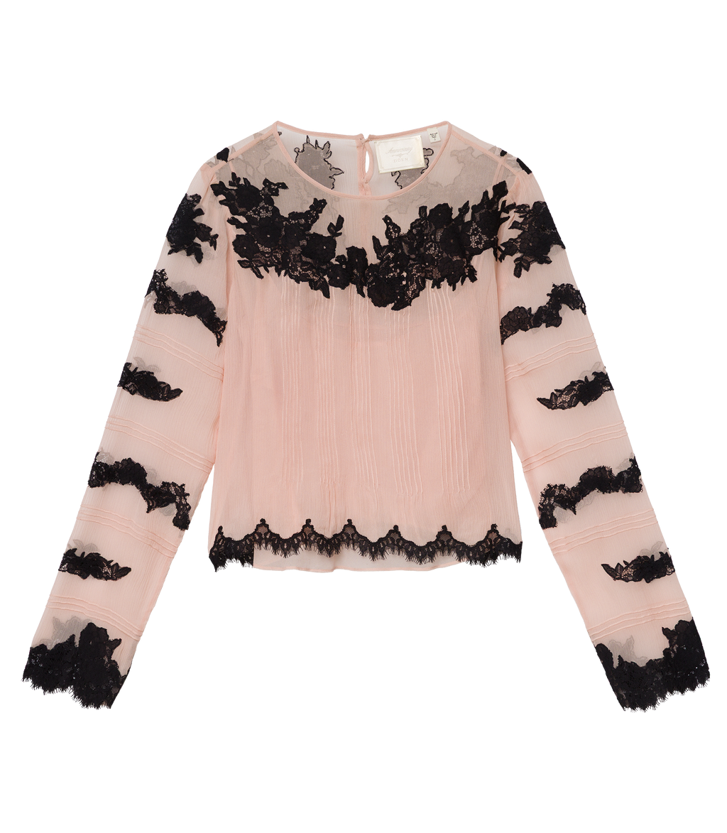 Albertine Anniversary Top in Soft Peach - view 7