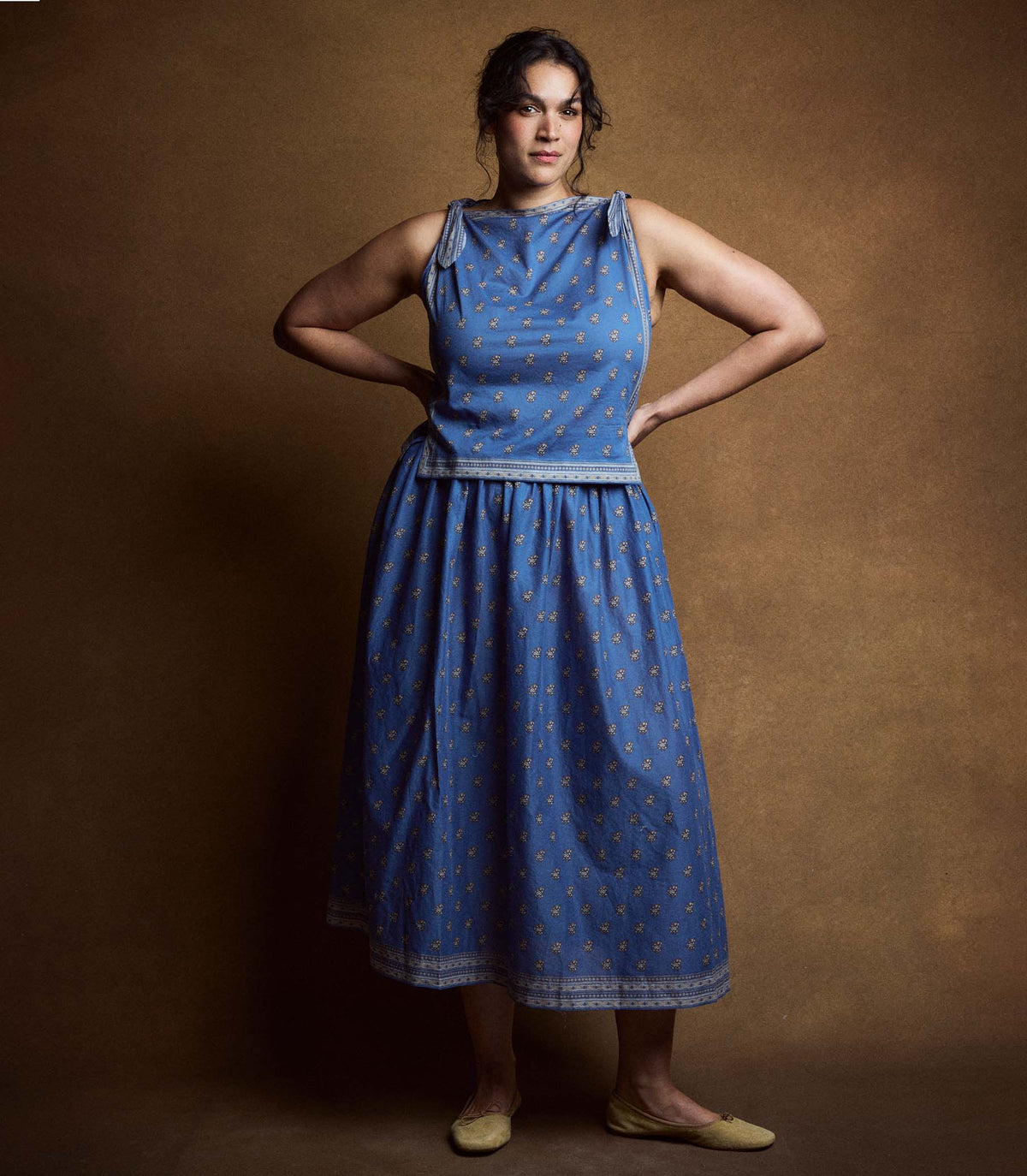Amalia Top in Eartha Paisley - view 4