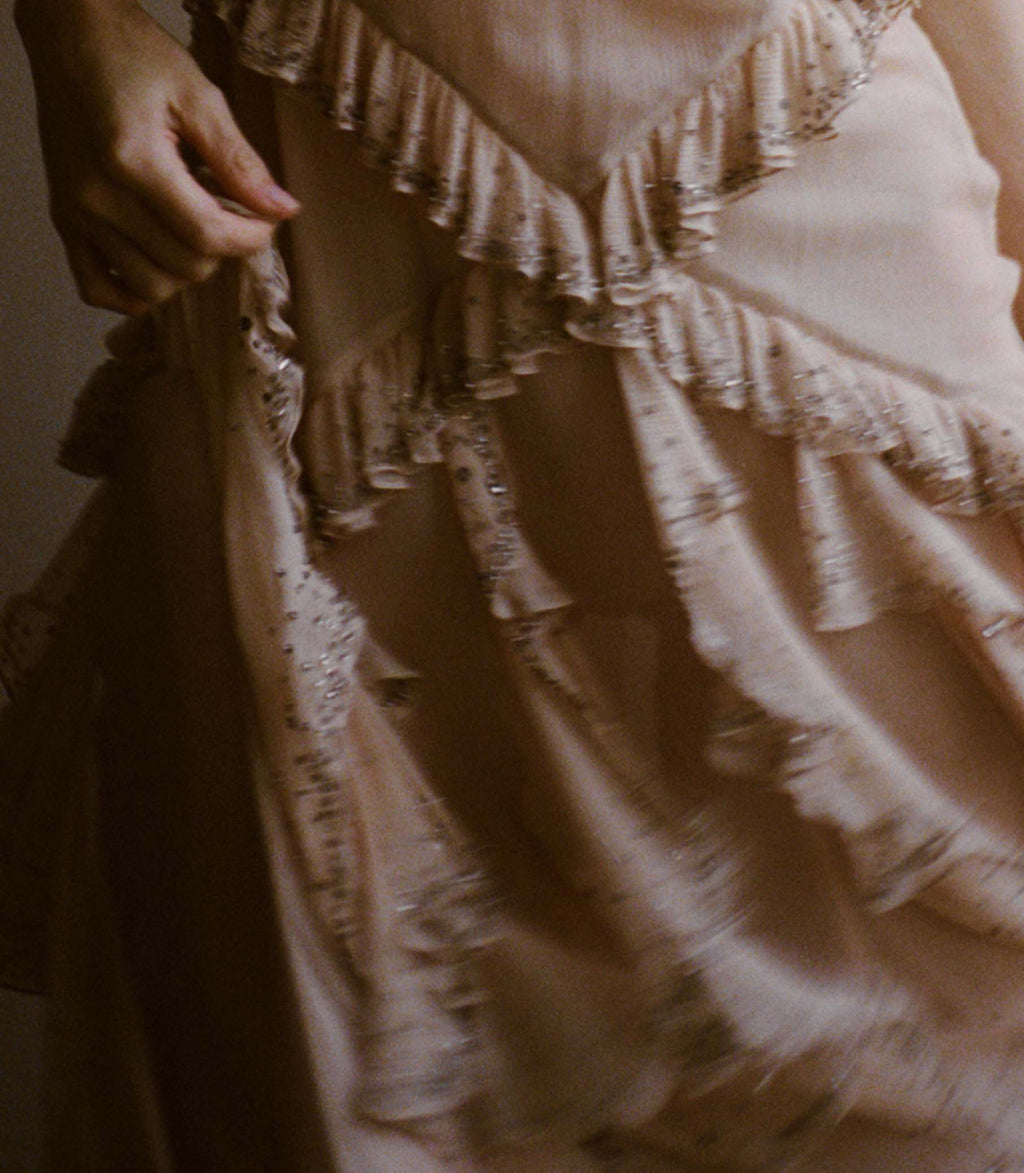 Antoinette Anniversary Dress in Antique Blush - view 6