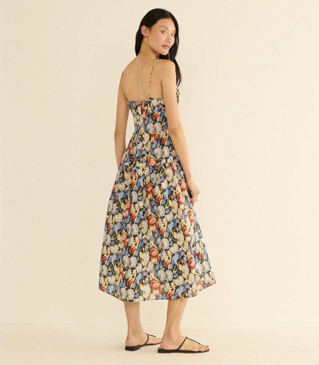 Benoit Dress in Petit Jardin de Villandry - view 4