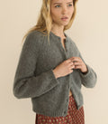 Darcy Cardigan in Charcoal Melange - view 1