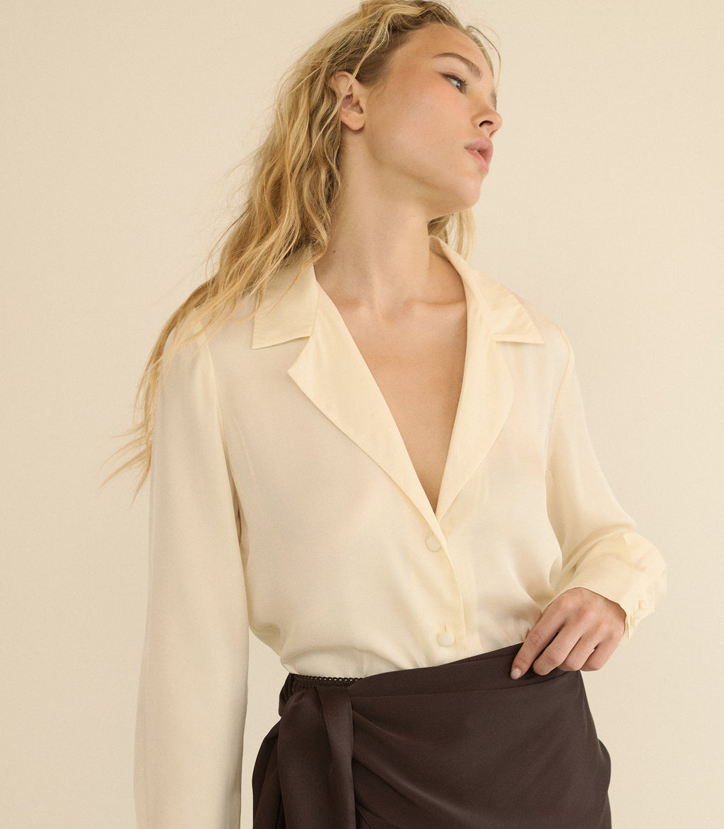 Dorsia Top in Sea Salt - view 4