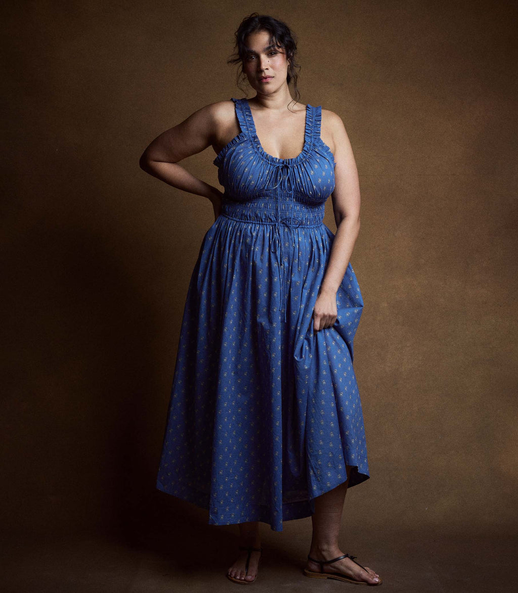 Emmaretta Dress in Eartha Paisley - view 6