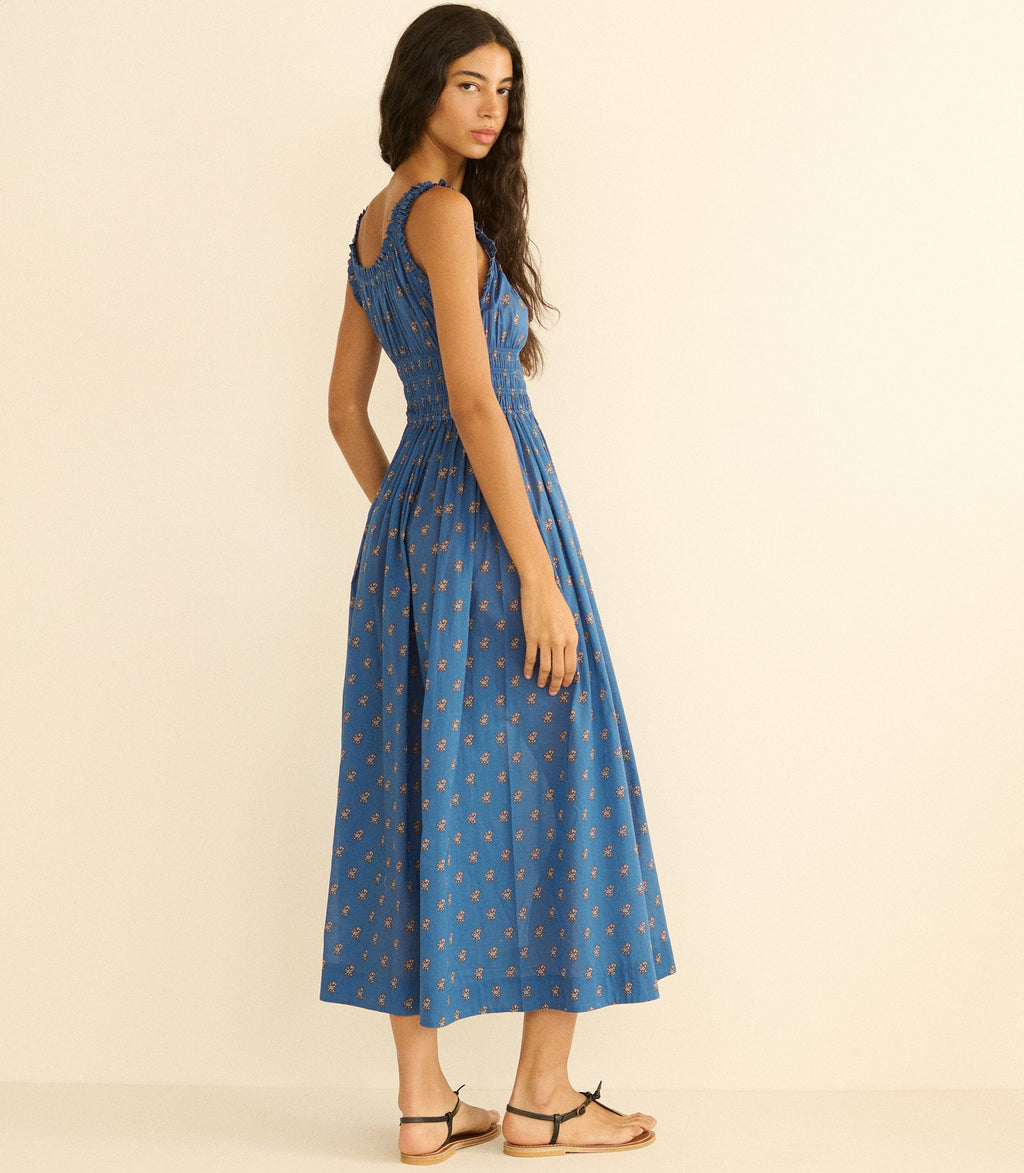 Emmaretta Dress in Eartha Paisley - view 5