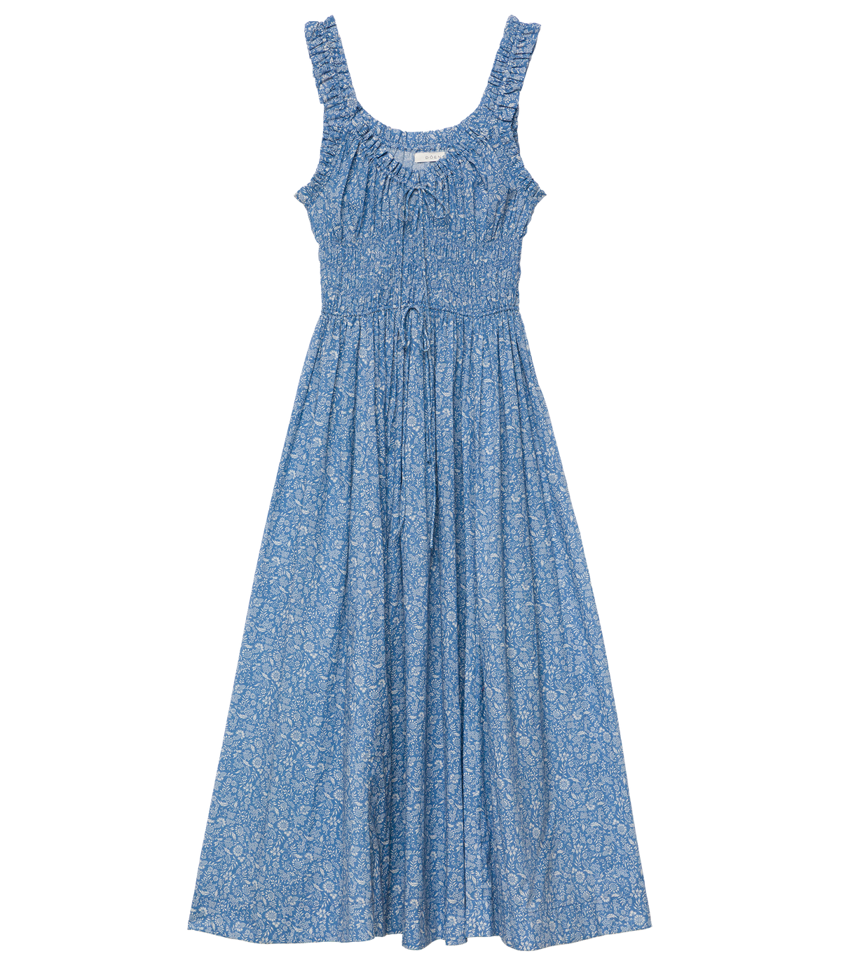 Emmaretta Dress in Blue Garden Bloom - view 6
