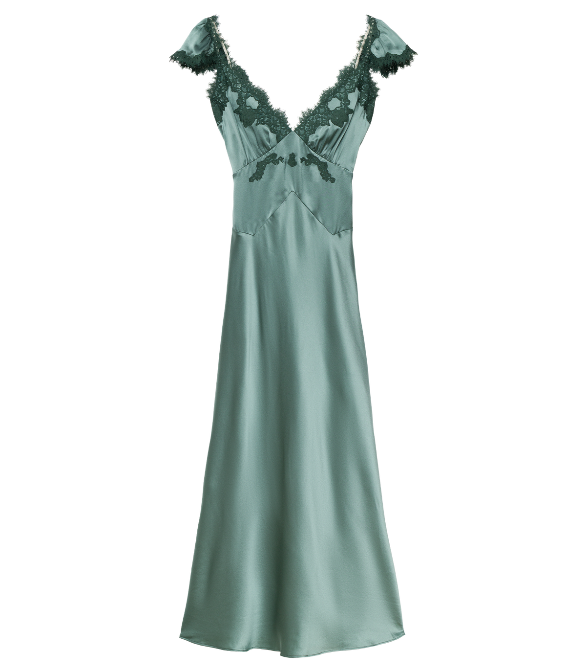 Fiona Dress in Dulac Green - view 8
