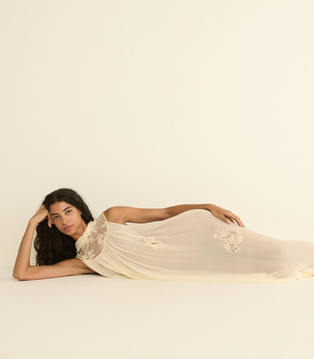 Florente Dress in Sea Salt - view 5