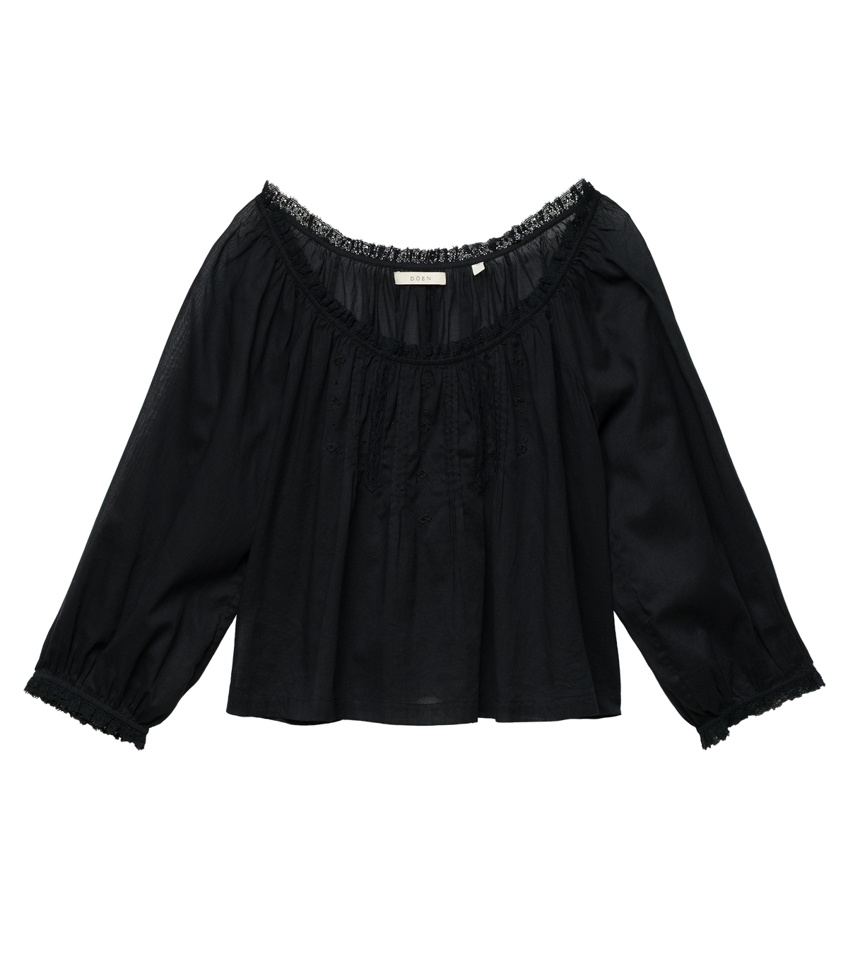 Florine Top in Black - view 6