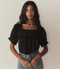 Frances Top in Black - view 1