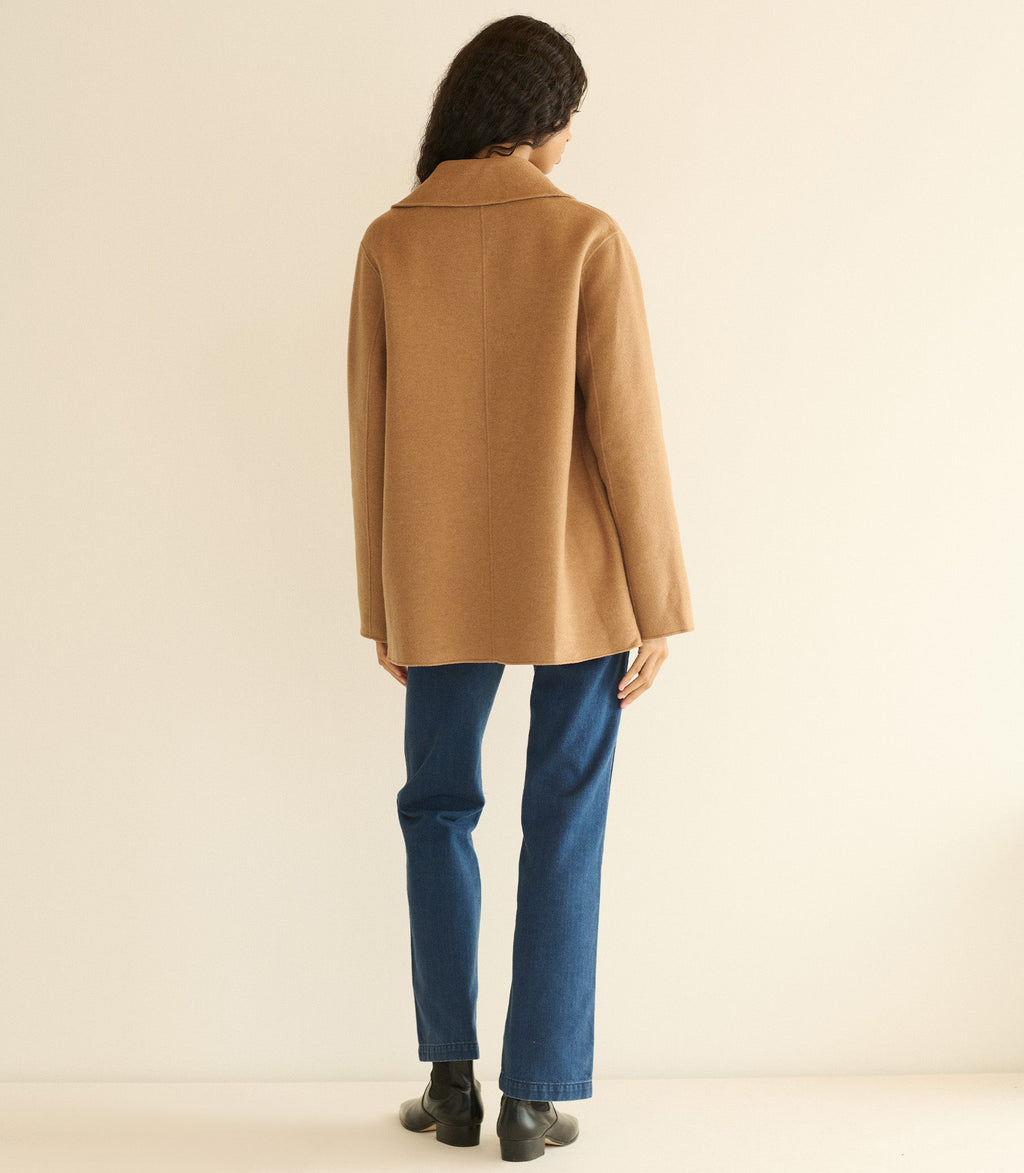 Germain Coat in Light Khaki - view 5