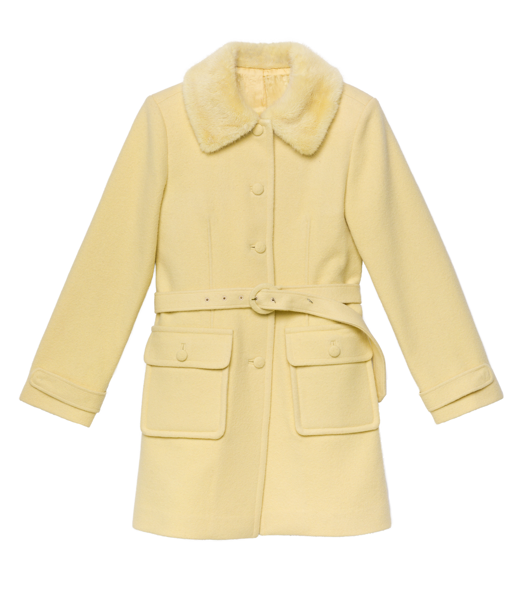 Greenwich Coat in Citrone - view 6