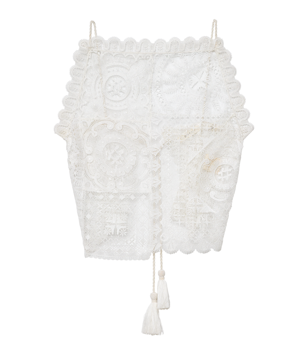 Handkerchief Anniversary Top in Salt - view 7
