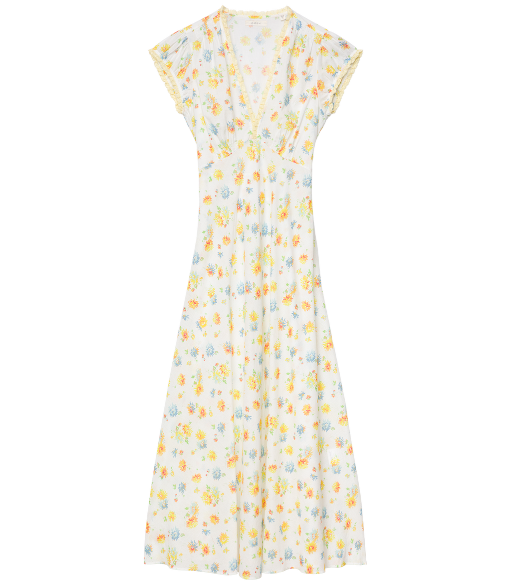 Helia Dress in Dahlia Floral - view 5