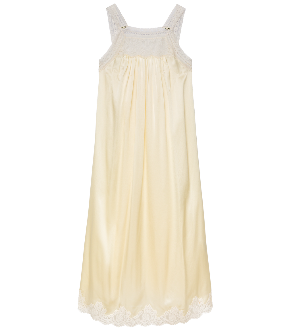 Luciane Dress in Vanilla - view 7