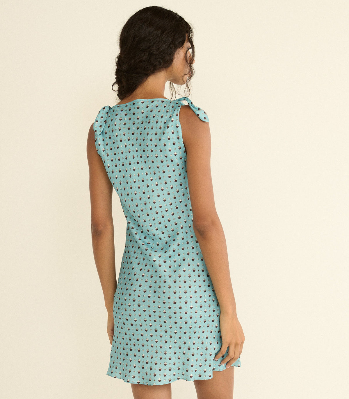 Maltina Dress in Lérins Foulard - view 3