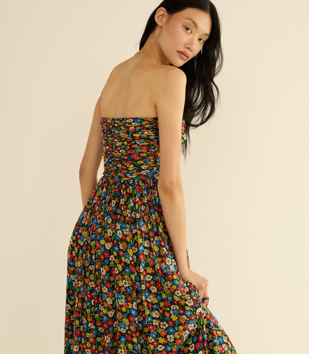 Marguerite Dress in Begonia Blossom - view 5