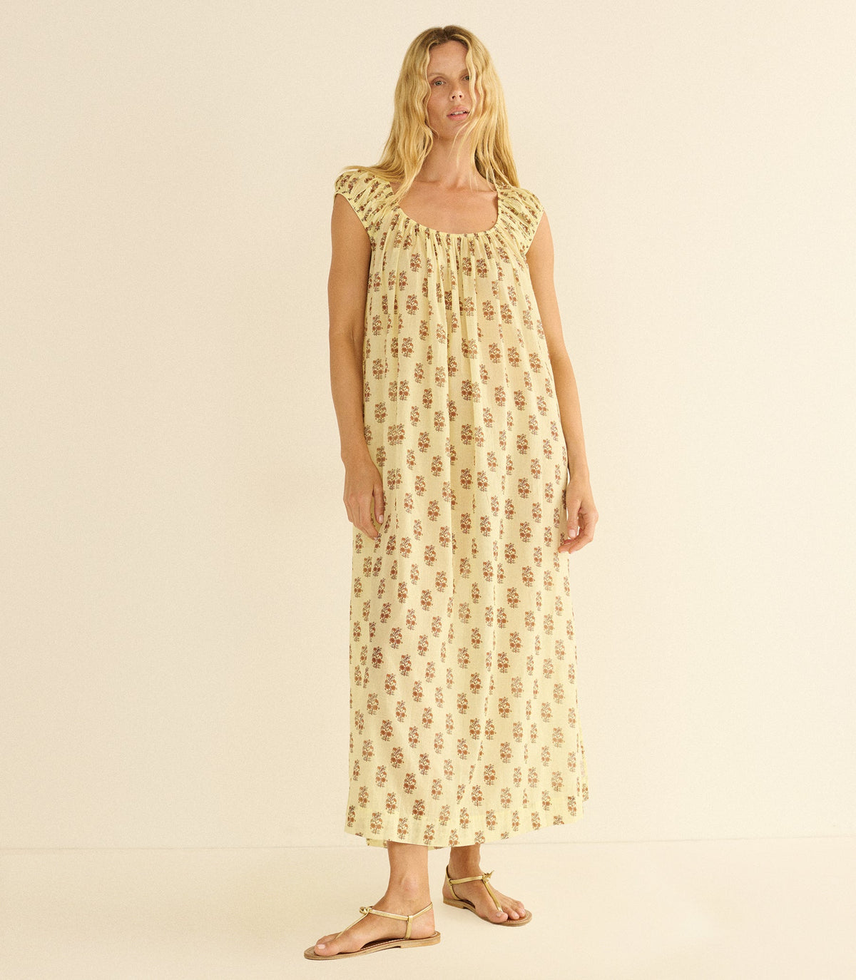 Meadowlark Dress in Dandelion Grove - view 3