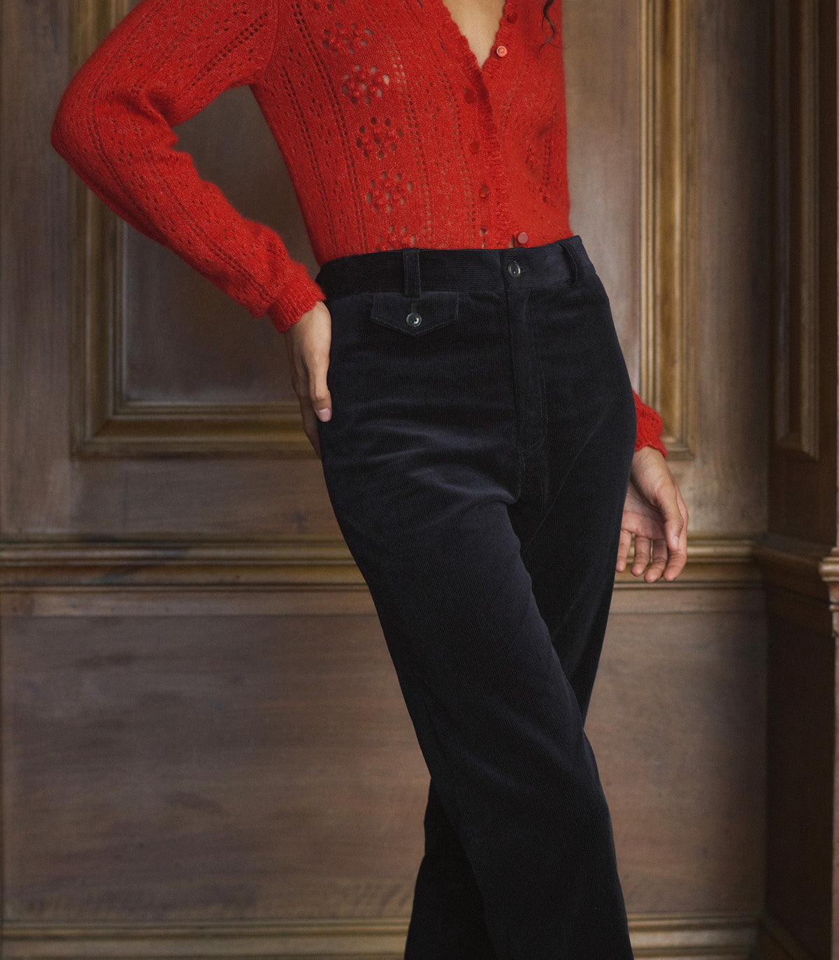 Nadine Pant in Black - view 2