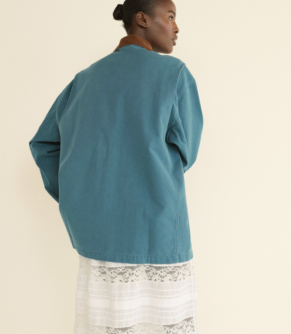 Pascual Jacket in Caspian Blue - view 5