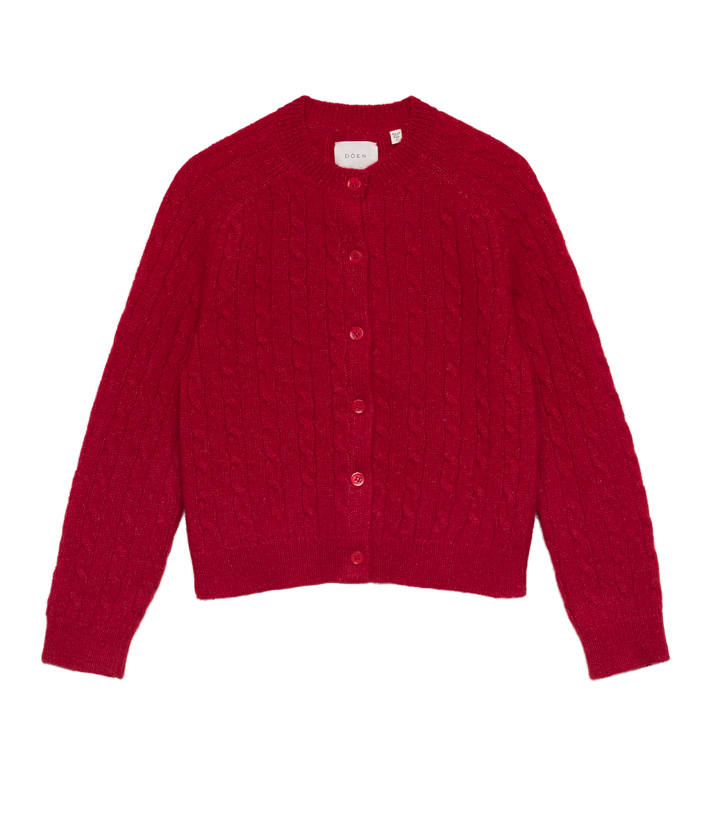 Penrose Cardigan in Cerise - view 8