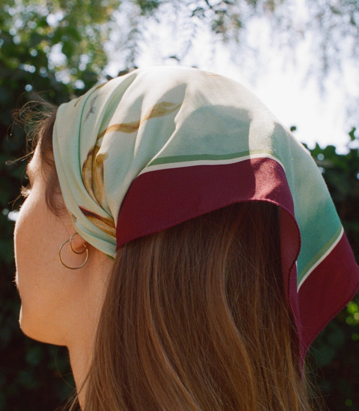 Petit Penny Bandana in Gallops Foulard - view 2