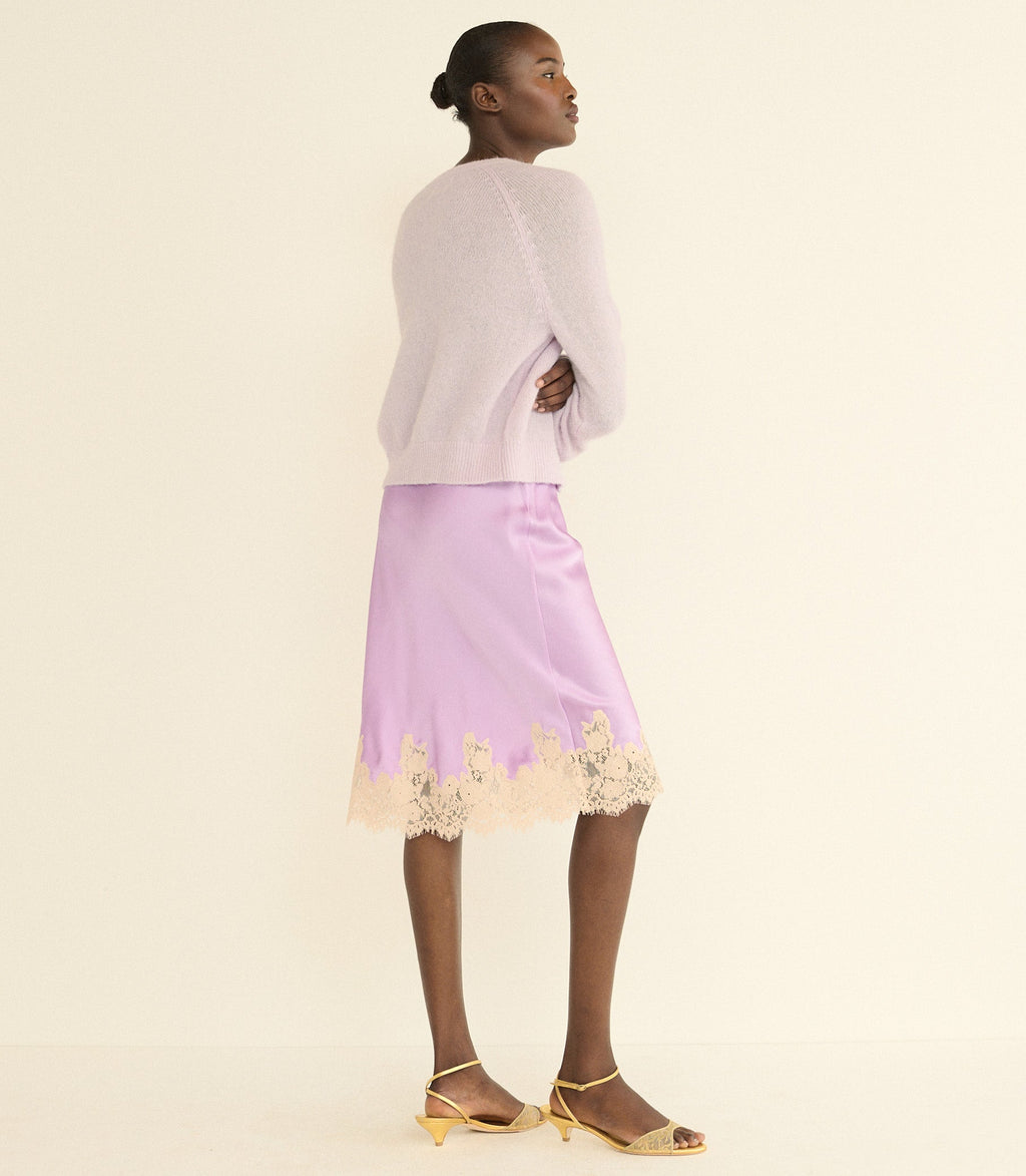 Petra Cardigan in Violet Thistle - view 7
