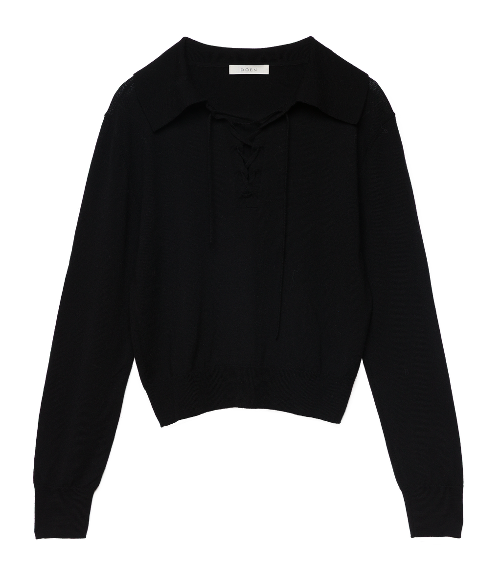 Reed Sweater in Black - view 8