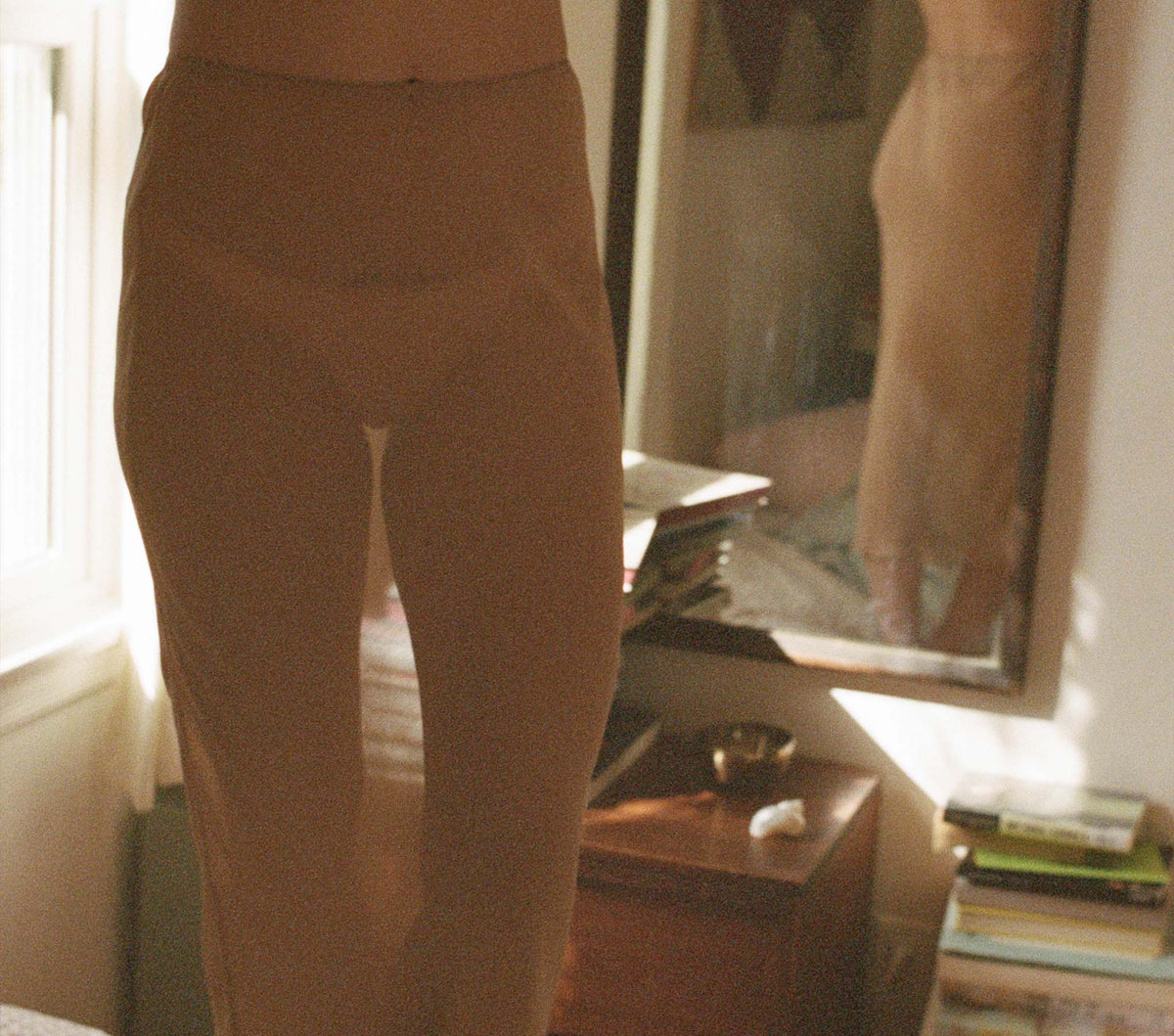Long Skirt Slip in Sand Dollar - view 3