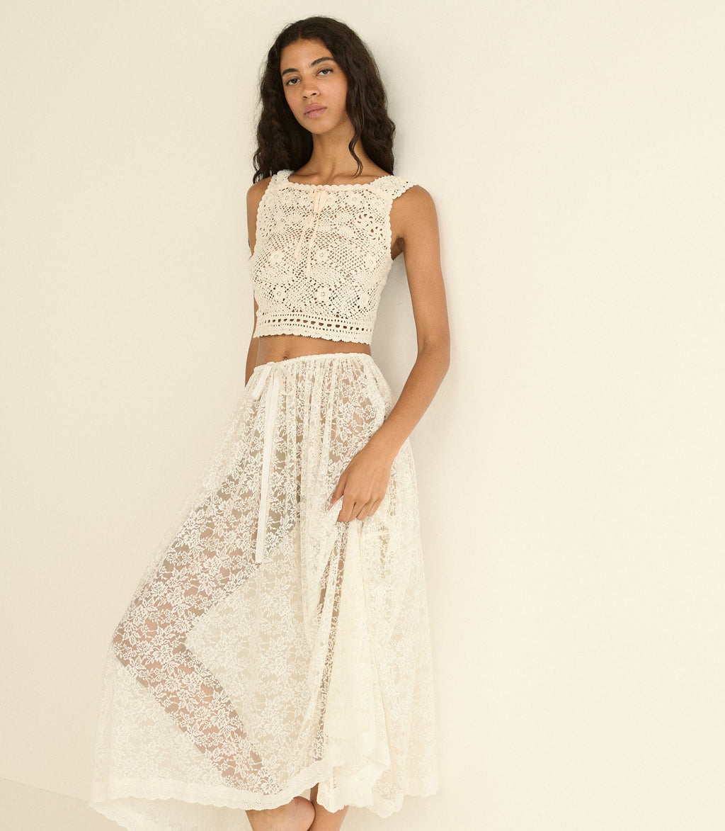 Theresa Top in Pearl - view 5